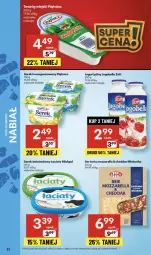 Gazetka promocyjna Delikatesy Centrum - Franczyza DC36 Czwartek - Gazetka - ważna od 10.09 do 10.09.2025 - strona 33 - produkty: Mozzarella, Cheddar, Ser, Piątnica, Zott, Bell, Jogurt, Mlekovita, Serek homogenizowany, Serek, Bella, Jogobella, Jogurt pitny, Mleko, Fa
