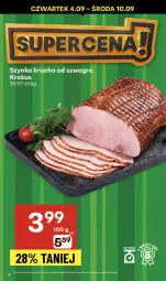 Gazetka promocyjna Delikatesy Centrum - Franczyza DC36 Czwartek - Gazetka - ważna od 10.09 do 10.09.2025 - strona 9 - produkty: Gra, Szynka
