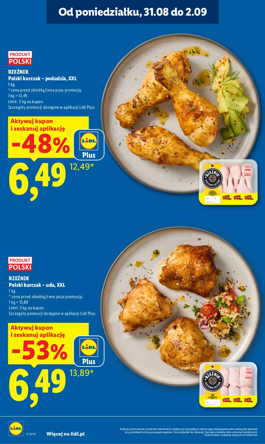Gazetka promocyjna Lidl - Gazetka ważna od 31.08 do 2.09 - ważna 31.08 do 02.09.2026 - strona 14 - produkty: Kurczak