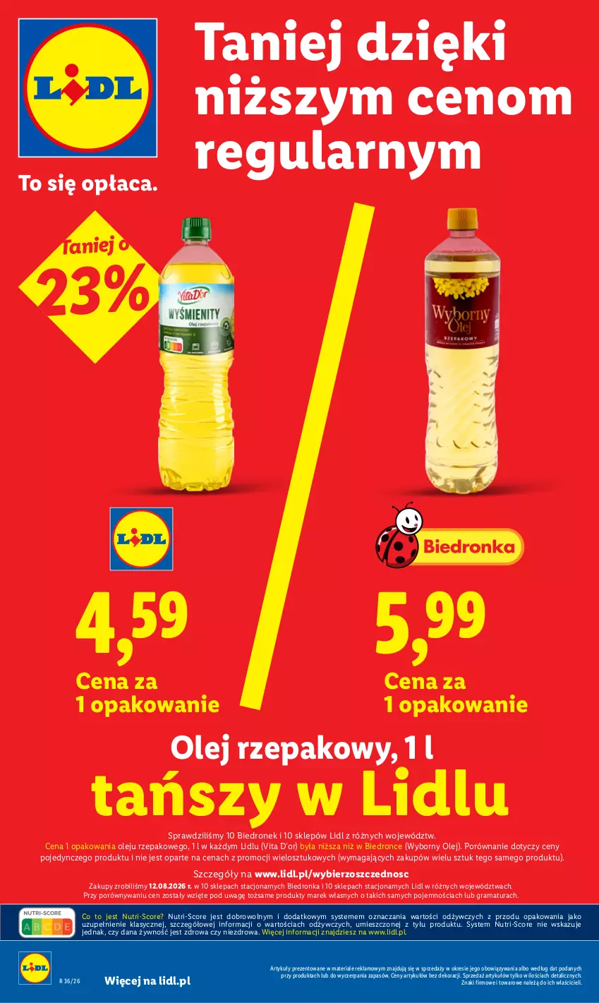 Gazetka promocyjna Lidl - Gazetka ważna od 31.08 do 2.09 - ważna 31.08 do 02.09.2026 - strona 6 - produkty: Dron, Gra, Olej, Olej rzepakowy, Por, Rama