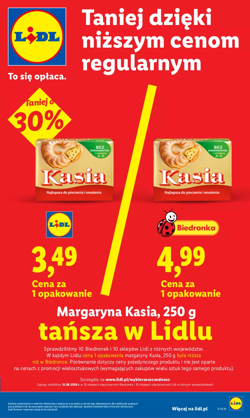 Gazetka promocyjna Lidl - Gazetka ważna od 31.08 do 2.09 - ważna 31.08 do 02.09.2026 - strona 7 - produkty: Dron, Kasia, Margaryna, Por