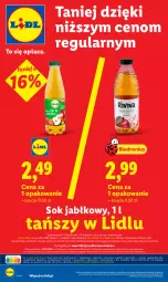 Gazetka promocyjna Lidl - Gazetka ważna od 31.08 do 2.09 - Gazetka - ważna od 02.09 do 02.09.2026 - strona 10 - produkty: Sok, Por, Gra, Rama, Dron, Sok jabłkowy
