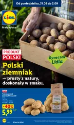 Gazetka promocyjna Lidl - Gazetka ważna od 31.08 do 2.09 - Gazetka - ważna od 02.09 do 02.09.2026 - strona 36 - produkty: Ziemniaki
