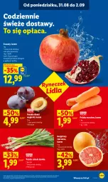 Gazetka promocyjna Lidl - Gazetka ważna od 31.08 do 2.09 - Gazetka - ważna od 02.09 do 02.09.2026 - strona 37 - produkty: Cebula, Gra, Granat, Grejpfrut