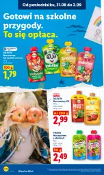 Gazetka promocyjna Lidl - Gazetka ważna od 31.08 do 2.09 - Gazetka - ważna od 02.09 do 02.09.2026 - strona 42 - produkty: Mus, Jogurt, Smoothie