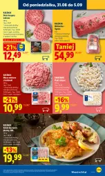 Gazetka promocyjna Lidl - Gazetka ważna od 31.08 do 2.09 - Gazetka - ważna od 02.09 do 02.09.2026 - strona 51 - produkty: Mięso mielone, Burger, Wołowina, Flaki, Mięso, Schab bez kości