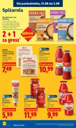 Gazetka promocyjna Lidl - Gazetka ważna od 31.08 do 2.09 - Gazetka - ważna od 02.09 do 02.09.2026 - strona 78 - produkty: Koncentrat pomidorowy, Makaron, Sos, Ryż, Rum, Rust, Sos pomidorowy, Bazyl, Sos do makaronu, Fa