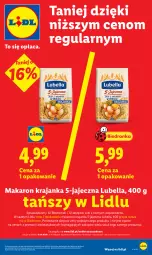 Gazetka promocyjna Lidl - Gazetka ważna od 31.08 do 2.09 - Gazetka - ważna od 02.09 do 02.09.2026 - strona 9 - produkty: Lubella, Makaron, Por, Bell, Dron, Bella