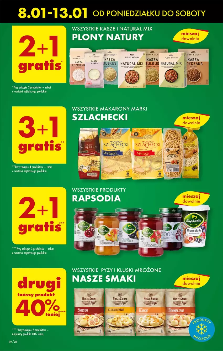 Gazetka promocyjna Biedronka - Od poniedzialku - ważna 08.01 do 13.01.2024 - strona 36 - produkty: Bulgur, Fa, Kasza, Kuskus, LG, Makaron