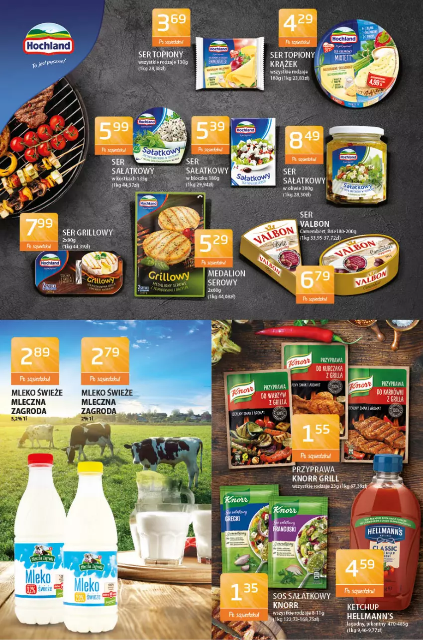 Gazetka promocyjna ABC - Gazetka - ważna 20.05 do 03.06.2021 - strona 3 - produkty: Grill, Ketchup, Knorr, Mleko, Sałat, Ser, Sony, STP