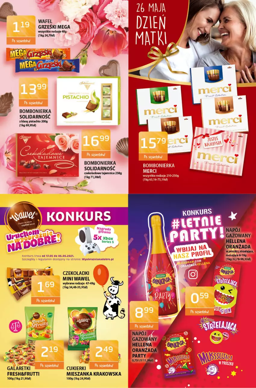 Gazetka promocyjna ABC - Gazetka - ważna 20.05 do 03.06.2021 - strona 6 - produkty: Cukier, Cukierki, Gala, Galaretki, Grześki, Wawel