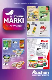Gazetka promocyjna Auchan - Gazetka Znane marki duży wybór Hipermarket Auchan - Gazetka - ważna od 22.10 do 22.10.2025 - strona 1 - produkty: Mus, BIC, Rama, Proszek do prania, Persil