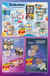 Gazetka promocyjna Auchan - Gazetka Znane marki duży wybór Hipermarket Auchan - Gazetka - ważna od 22.10 do 22.10.2025 - strona 11 - produkty: Jogurt naturalny, Ser, Mus, Jogurt, Serek, Pudding, Bakoma, Napój, LG