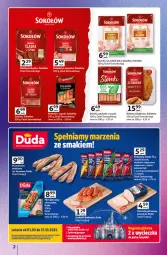 Gazetka promocyjna Auchan - Gazetka Znane marki duży wybór Hipermarket Auchan - Gazetka - ważna od 22.10 do 22.10.2025 - strona 2 - produkty: Piec, Sok, Ser, Sokołów, Parówki, Parówki z szynki, Pasztet, Duda, Szynka, Kotlet, Boczek, Kabanos
