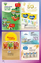 Gazetka promocyjna Auchan - Gazetka Znane marki duży wybór Hipermarket Auchan - Gazetka - ważna od 22.10 do 22.10.2025 - strona 20 - produkty: Ser, Ryż, Rum, Por, Gra, Mleko modyfikowane, Zupa, BoboVita, NAN Optipro, Serek, Bebiko, Dzieci, Deser, Karmi, Krakersy, Mleko, Fa
