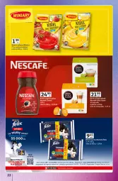 Gazetka promocyjna Auchan - Gazetka Znane marki duży wybór Hipermarket Auchan - Gazetka - ważna od 22.10 do 22.10.2025 - strona 22 - produkty: Mokra karma, Pur, Kisiel, Winiary, Purina, Dolce Gusto, Felix