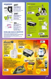 Gazetka promocyjna Auchan - Gazetka Znane marki duży wybór Hipermarket Auchan - Gazetka - ważna od 22.10 do 22.10.2025 - strona 37 - produkty: Sałatka, Dzbanek filtrujący, Top, Sok, Ser, Ryż, Mus, Dzbanek, Czajnik, Kosz, Pojemnik, Aquaphor, Dior, Sałat, Urządzenie wielofunkcyjne, Wkład filtrujący, Suszarka, Owoce, Waga, Magnez, Akumulator