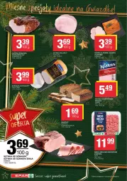 Gazetka promocyjna Spar - Spar - Gazetka - ważna od 19.12 do 19.12.2024 - strona 8 - produkty: Kurczak, Mięso mielone, Krakus, Gra, Kurczak gotowany, Pasztet, Karp, Szynka, Tarczyński, Kabanos, Mięso