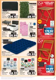 Gazetka promocyjna Kaufland - Gazetka tygodnia - Gazetka - ważna od 20.03 do 20.03.2024 - strona 41 - produkty: Krzesło składane, Por, Gra, Stolik, Materac, Tera, Tran, Sport, Pudełko, Krzesło, Materac dmuchany, Fa