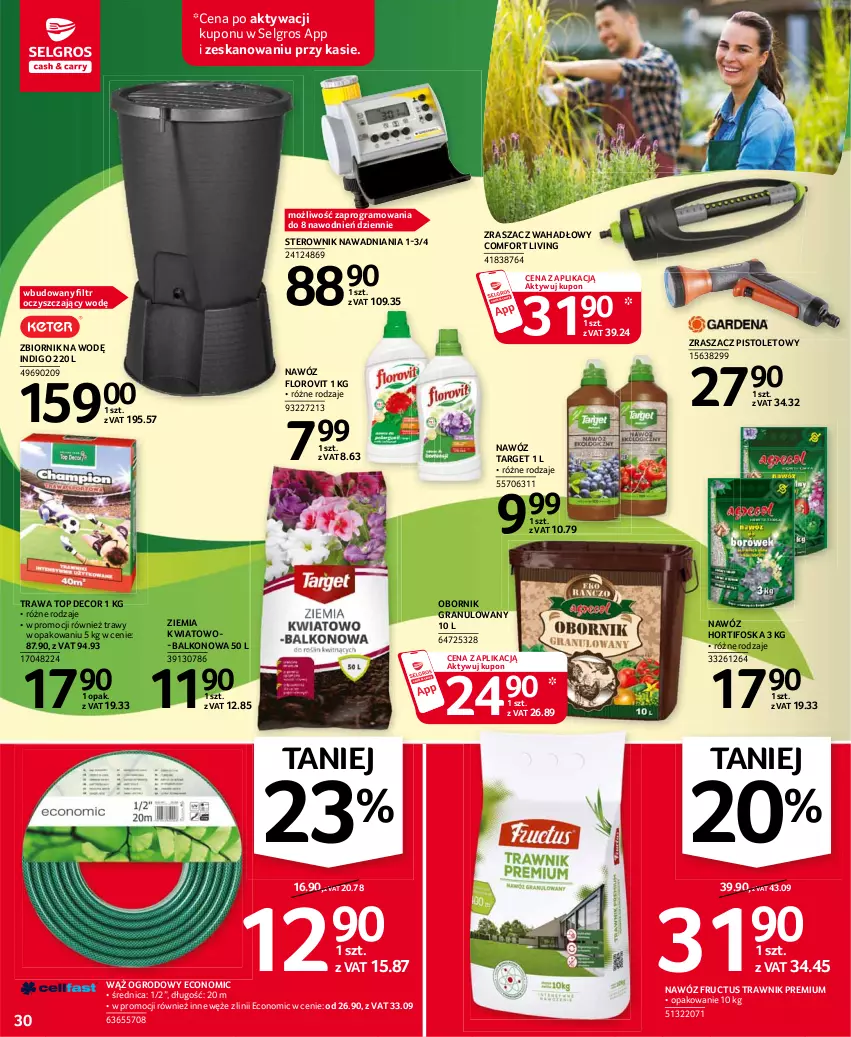 Gazetka promocyjna Selgros - Oferta przemysłowa - ważna 15.04 do 28.04.2021 - strona 30 - produkty: Gra, LG, Nawóz, Pistolet, Top