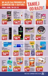 Gazetka promocyjna Aldi - Pełna oferta - Gazetka - ważna od 23.12 do 23.12.2023 - strona 23 - produkty: Woda perfumowana, Krem do twarzy, Ser, Cif, Inka, Papier, Finish, Eveline, Tablet, Worki na śmieci, Perfum, Vizir, Mleczko, Płyn do płukania, Ręcznik, Szminka, Chusteczki, Worki na śmiec, Szampon, Przysmaki, Lakier do włosów, Zmywarki, Kapsułki do prania, Woda, Tabletki do zmywarki, Lakier