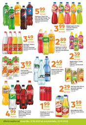 Gazetka promocyjna Gama - Gazetka Gama - Gazetka - ważna od 12.10 do 12.10.2024 - strona 10 - produkty: Sok, 7up, Mirinda, Pepsi, Sok jabłkowy, Oranżada, Hellena, Tonik, Fanta, Woda, Sprite, Napój, Hortex, Fa