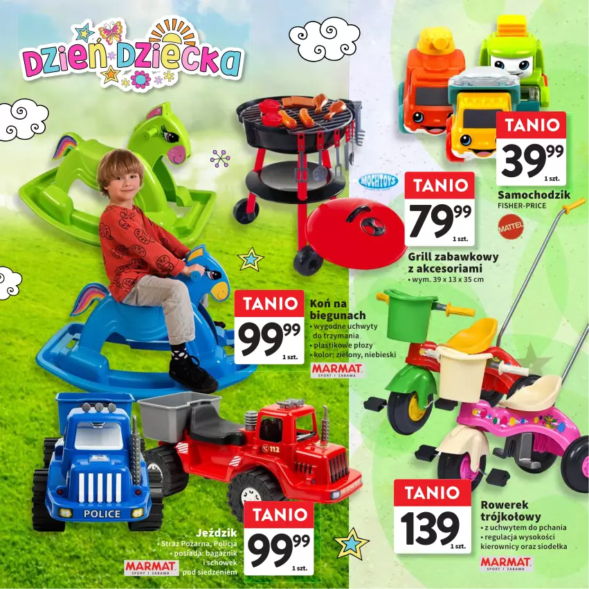 Gazetka promocyjna Intermarche - Gazetka Intermarche - ważna 16.05 do 05.06.2024 - strona 2 - produkty: Fisher-Price, Grill, Por, Rower, Rowerek, Sok, Sport