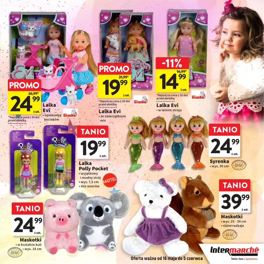 Gazetka promocyjna Intermarche - Gazetka Intermarche - ważna 16.05 do 05.06.2024 - strona 7 - produkty: Koc, Lalka, Polly Pocket