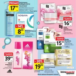 Gazetka promocyjna Intermarche - Gazetka Intermarche - Gazetka - ważna od 05.06 do 05.06.2024 - strona 19 - produkty: Krem do twarzy, L'Biotica, Eveline, Neutrogena, Adidas, Maska do twarzy, Krem przeciwzmarszczkowy, Woda toaletowa, Mars, Peeling, Woda, Maska