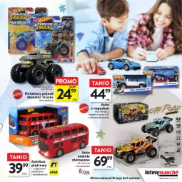 Gazetka promocyjna Intermarche - Gazetka Intermarche - Gazetka - ważna od 05.06 do 05.06.2024 - strona 5 - produkty: Pojazd, Autobus, Monster truck, Hot Wheels