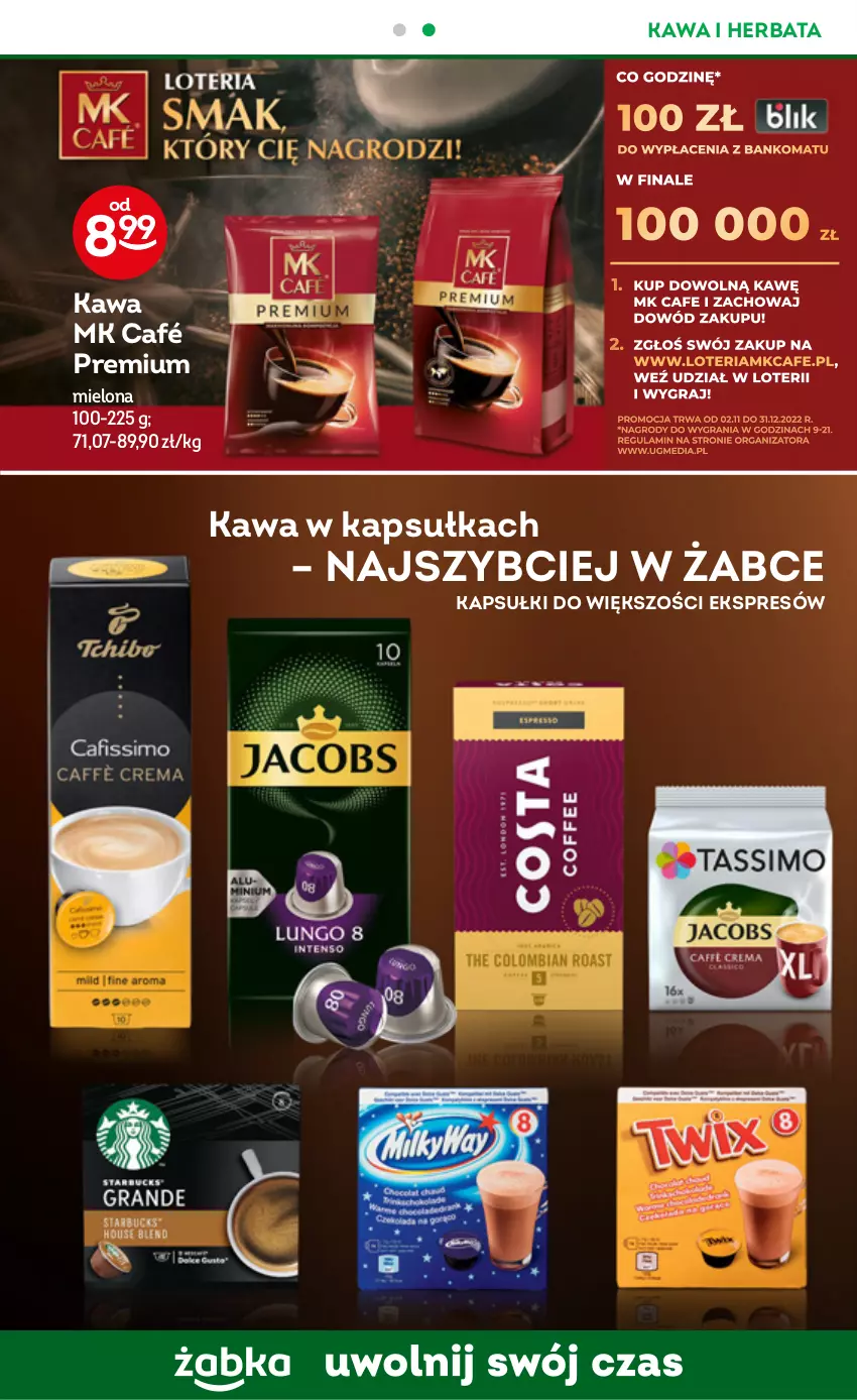 Gazetka promocyjna Żabka - ważna 21.12.2022 do 03.01.2023 - strona 45 - produkty: Herbata, Kawa