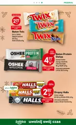 Gazetka promocyjna Żabka - Gazetka - ważna od 03.01 do 03.01.2023 - strona 38 - produkty: Twix, Oshee, Baton, Halls