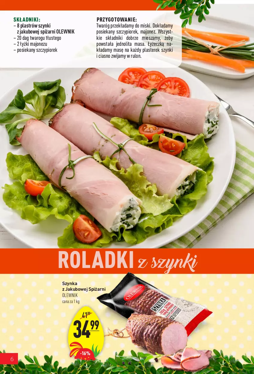 Gazetka promocyjna Arhelan - Gazetka - ważna 04.04 do 24.04.2022 - strona 6 - produkty: Beko, Bell, Majonez, Olewnik, Piec, Piekarnik, Prosciutto, Ser, Sól, Szynka, Twaróg