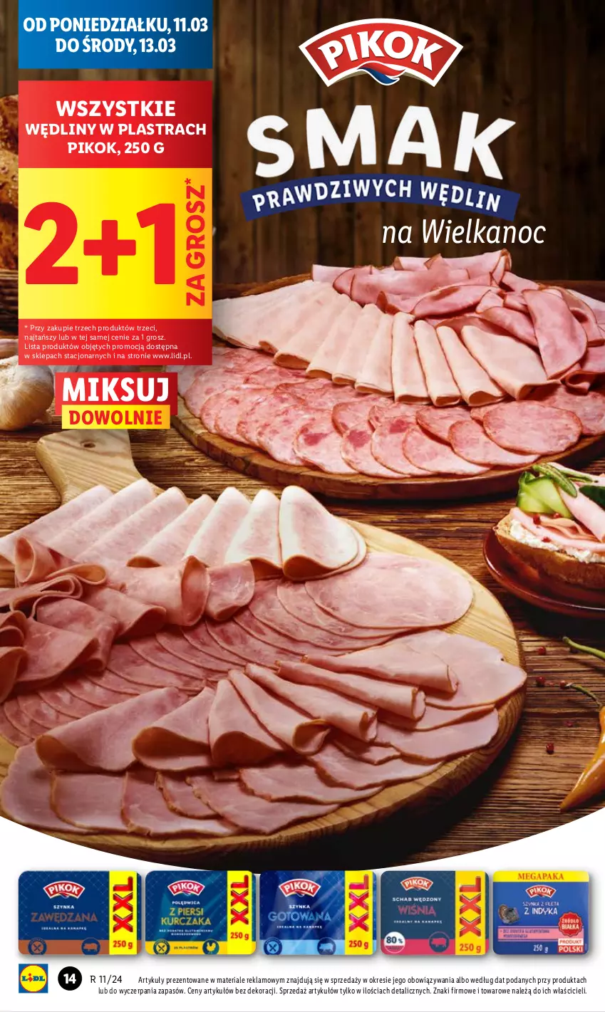 Gazetka promocyjna Lidl - GAZETKA - ważna 11.03 do 13.03.2024 - strona 16 - produkty: PIKOK