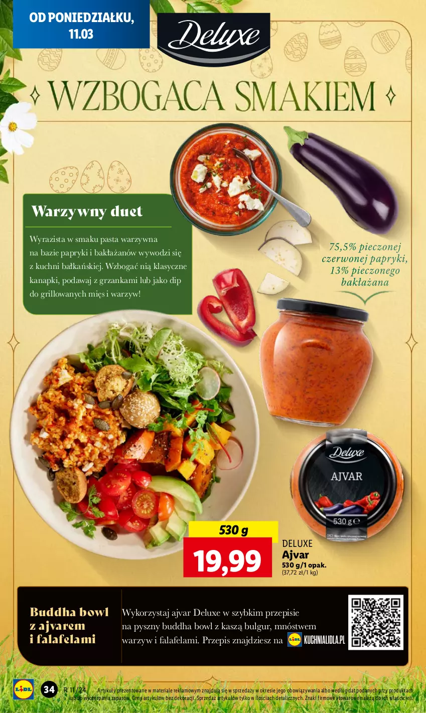 Gazetka promocyjna Lidl - GAZETKA - ważna 11.03 do 13.03.2024 - strona 42 - produkty: Bulgur, Fa, Grill, LG, Pasta warzywna, Piec