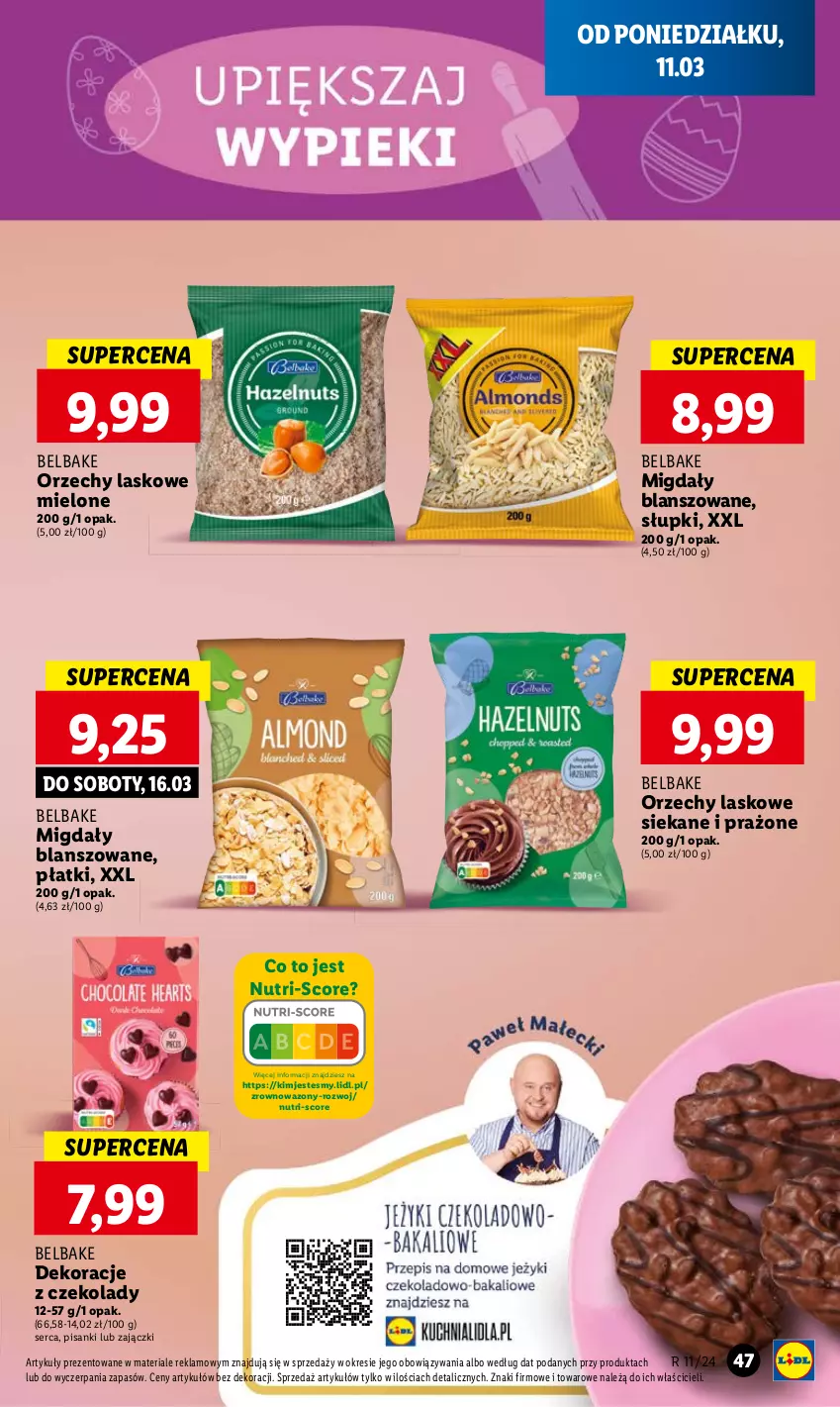 Gazetka promocyjna Lidl - GAZETKA - ważna 11.03 do 13.03.2024 - strona 55 - produkty: Migdały, Sanki, Ser, Wazon