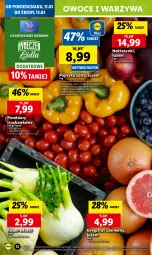 Gazetka promocyjna Lidl - GAZETKA - Gazetka - ważna od 13.03 do 13.03.2024 - strona 14 - produkty: Warzywa, Ser, Gra, Papryka, Papryka żółta, Koper włoski, Owoce, Chleb, Olej, Pomidory, Nektar, Grejpfrut