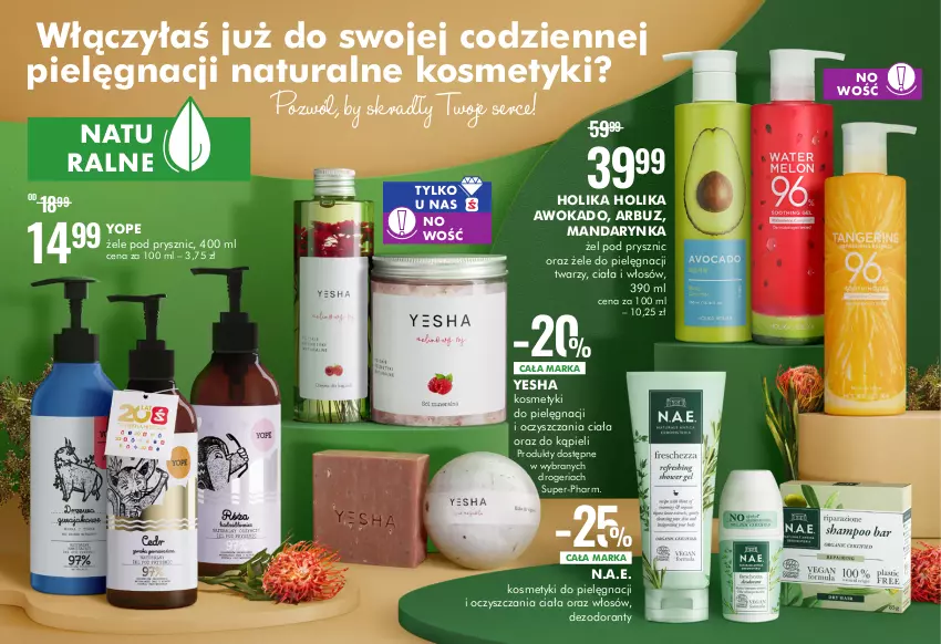 Gazetka promocyjna Super Pharm - Gazetka - ważna 16.09 do 10.10.2021 - strona 13 - produkty: Arbuz, Dezodorant, Holika Holika, Kosmetyki do pielęgnacji, Ser, Yope