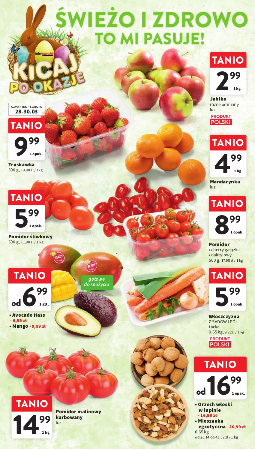 Gazetka promocyjna Intermarche - Gazetka Intermarche - ważna 26.03 do 30.03.2024 - strona 24 - produkty: Avocado, Mango, Pomidor malinowy