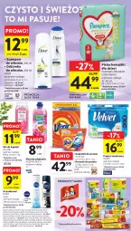 Gazetka promocyjna Intermarche - Gazetka Intermarche - Gazetka - ważna od 30.03 do 30.03.2024 - strona 46 - produkty: Sól, Pur, Gin, Pampers, Papier, Dezodorant, Majtki, Proszek do prania, Sati, Papier toaletowy, Velvet, Dove, Lack, Vizir, Płyn do płukania, Szampon, Dzieci, Sól do kąpieli, Odżywka, Pieluchomajtki, Kapsułki do prania, Nivea