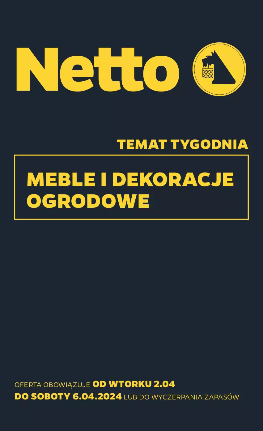 Gazetka promocyjna Netto - Akcesoria i dodatki - ważna 02.04 do 06.04.2024 - strona 1 - produkty: Meble