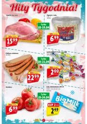 Gazetka promocyjna Prim Market - Gazetka - ważna od 24.04 do 24.04.2024 - strona 7 - produkty: Pekpol, Lody, Popcorn, Algida, Kiełbasa, Pomidory, Kiełbasa schabowa, LG