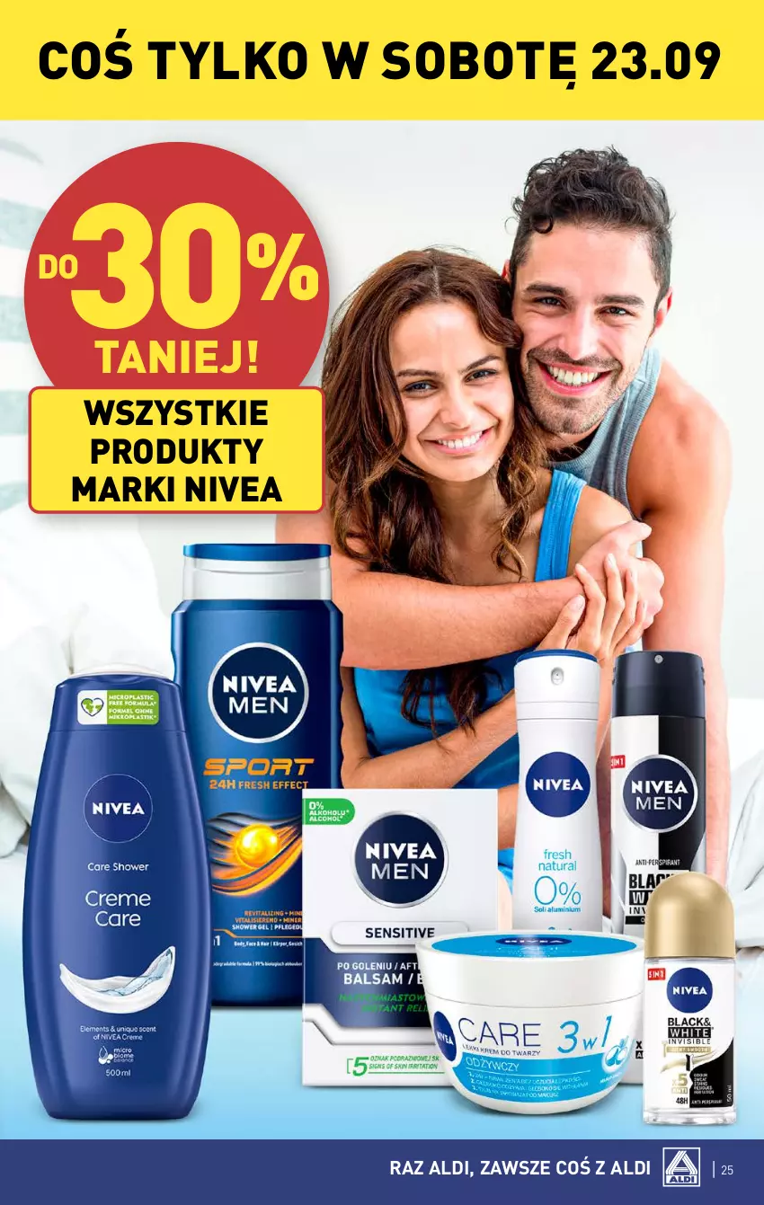 Gazetka promocyjna Aldi - Pełna oferta - ważna 18.09 do 23.09.2023 - strona 25 - produkty: Nivea