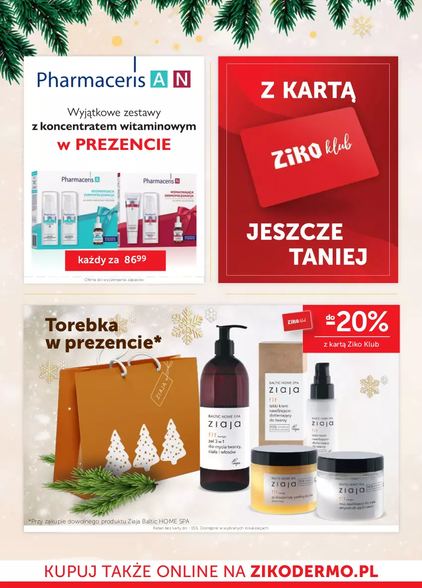 Gazetka promocyjna Ziko - Gazetka Ziko Dermo - ważna 01.12 do 14.12.2022 - strona 6 - produkty: Torebka, Ziaja