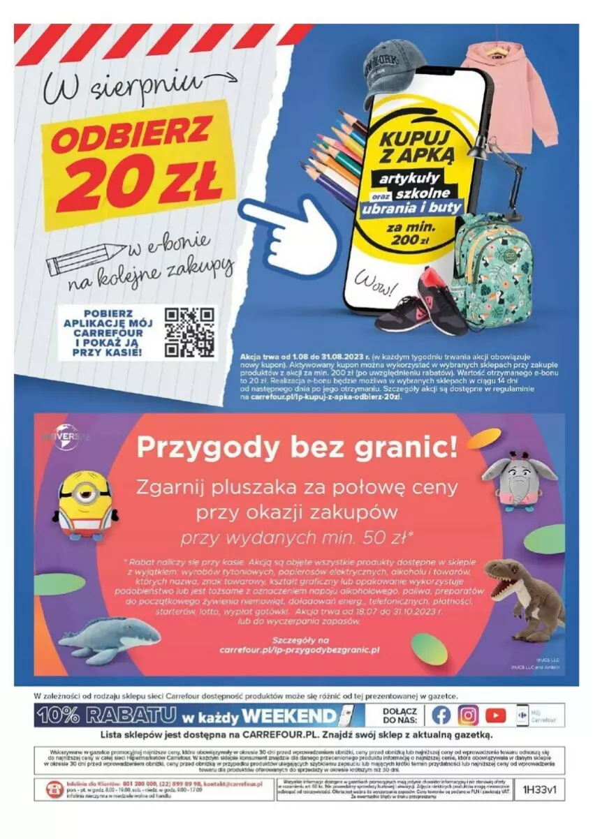 Gazetka promocyjna Carrefour - ważna 16.08 do 27.08.2023 - strona 10 - produkty: Brit, Opony