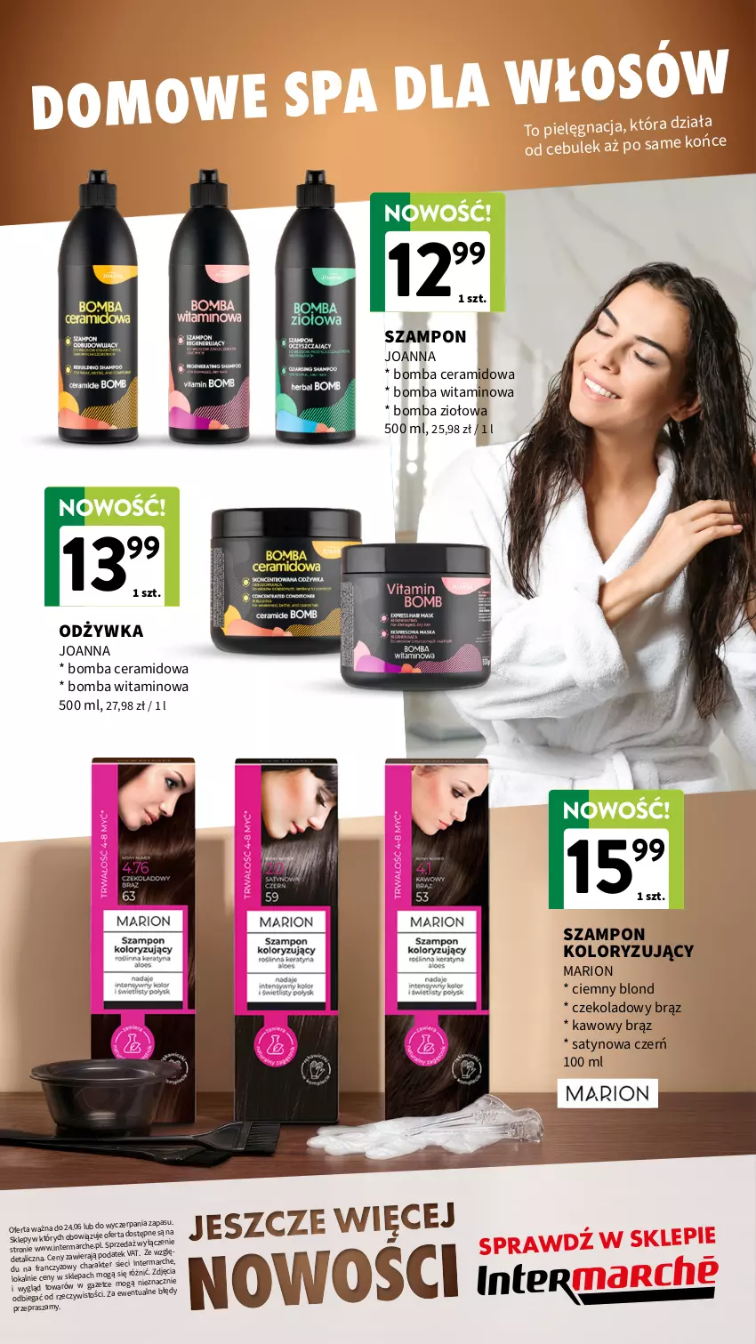Gazetka promocyjna Intermarche - Gazetka Intermarche - ważna 03.06 do 24.06.2026 - strona 13 - produkty: Joanna, Odżywka, Szampon