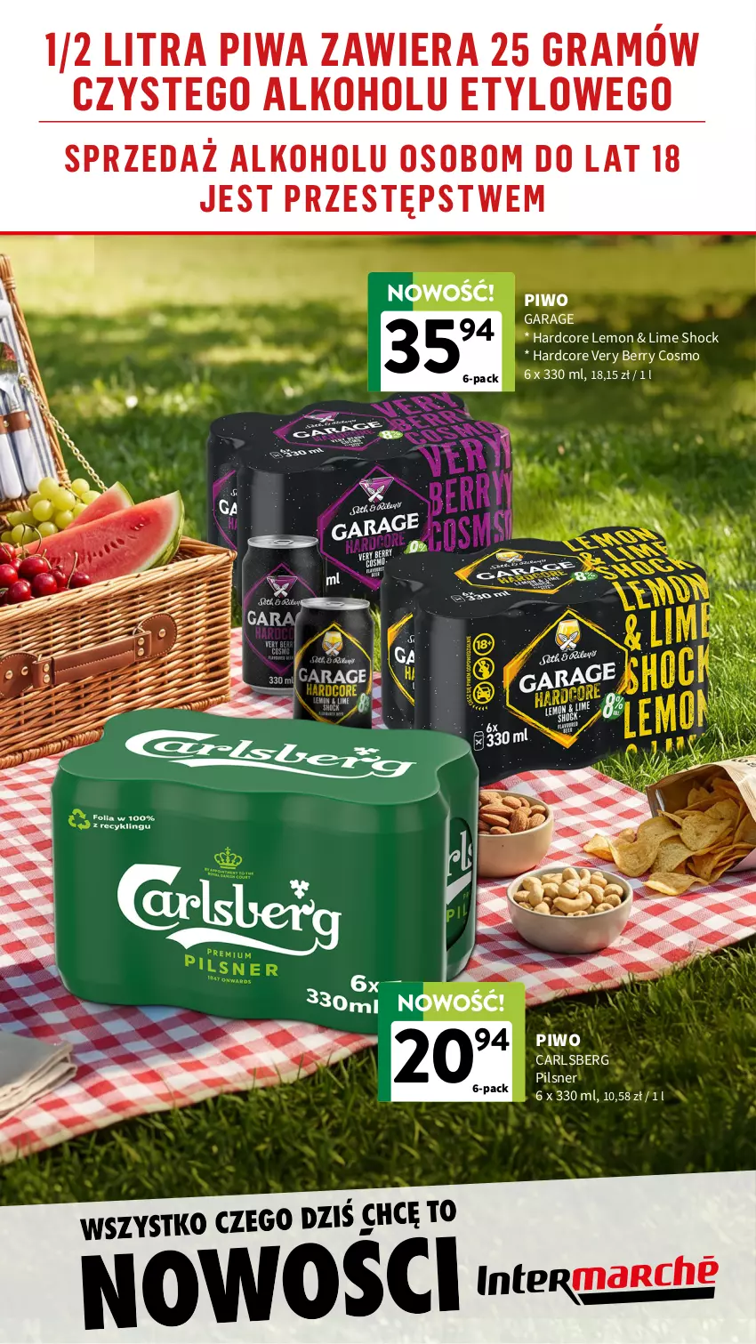 Gazetka promocyjna Intermarche - Gazetka Intermarche - ważna 03.06 do 24.06.2026 - strona 3 - produkty: Carlsberg, Gra, Piwa, Piwo