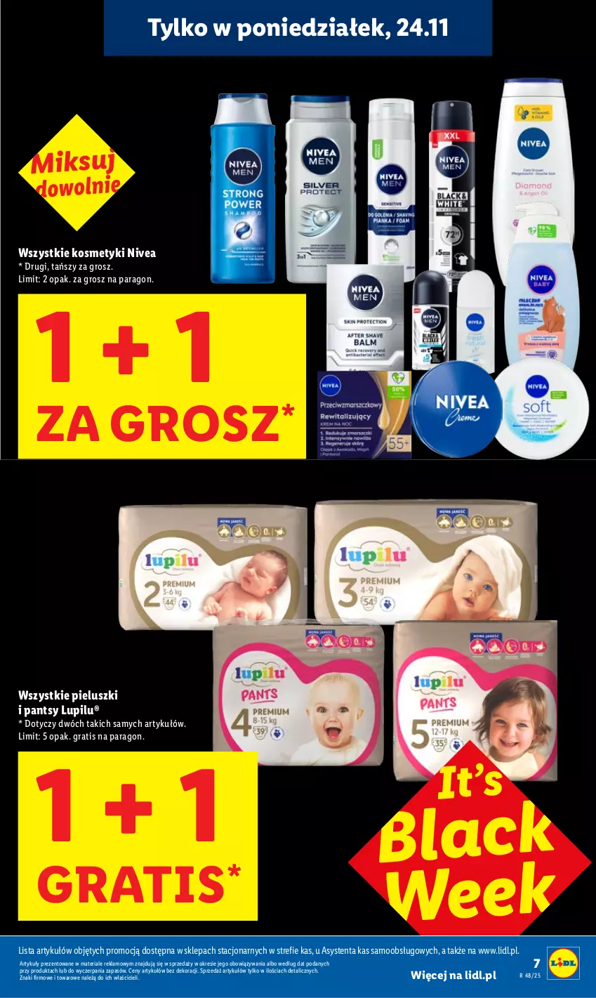 Gazetka promocyjna Lidl - GAZETKA - ważna 24.11 do 26.11.2025 - strona 7 - produkty: Gra, Lack, Nivea