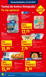 Gazetka promocyjna Lidl - GAZETKA - Gazetka - ważna od 26.11 do 26.11.2025 - strona 28 - produkty: Frosta, Top, Sos, Paluszki rybne, Burger, Krewetki, Lisner