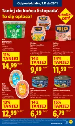 Gazetka promocyjna Lidl - GAZETKA - Gazetka - ważna od 26.11 do 26.11.2025 - strona 29 - produkty: Sałatka, Top, Sos, Gry, Rio Mare, Sałat, Tuńczyk, Olej, Lisner